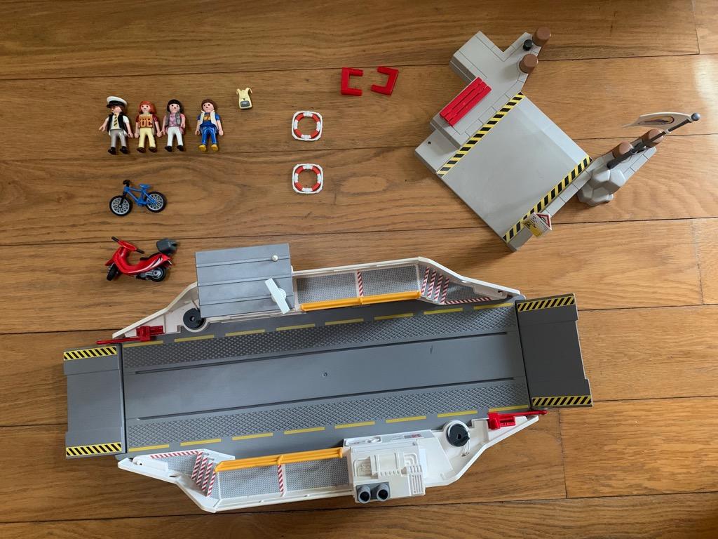 Playmobil car ferry top