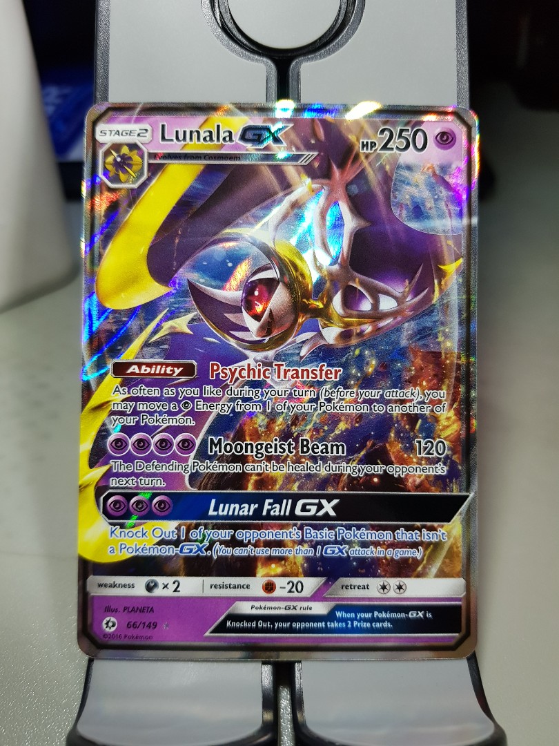 Lunala GX - 66/149 - Jumbo Cards - Pokemon