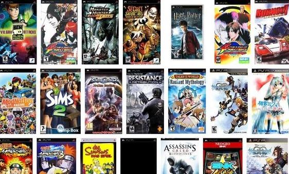 PSP iso games