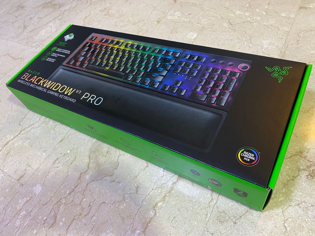 Razer Black Widow V3 Pro, Computers & Tech, Parts & Accessories ...
