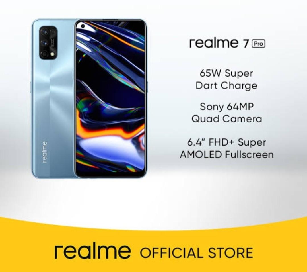 Real me 7 pro (Category: Realme) located in Pasig City. Submitted by crystal08.bear (Listing ID 1085961314, Image 3). Description: wala pa po 2mos yan nung april ko lang binili..need ko lang po ng pera pambayad sa utang...