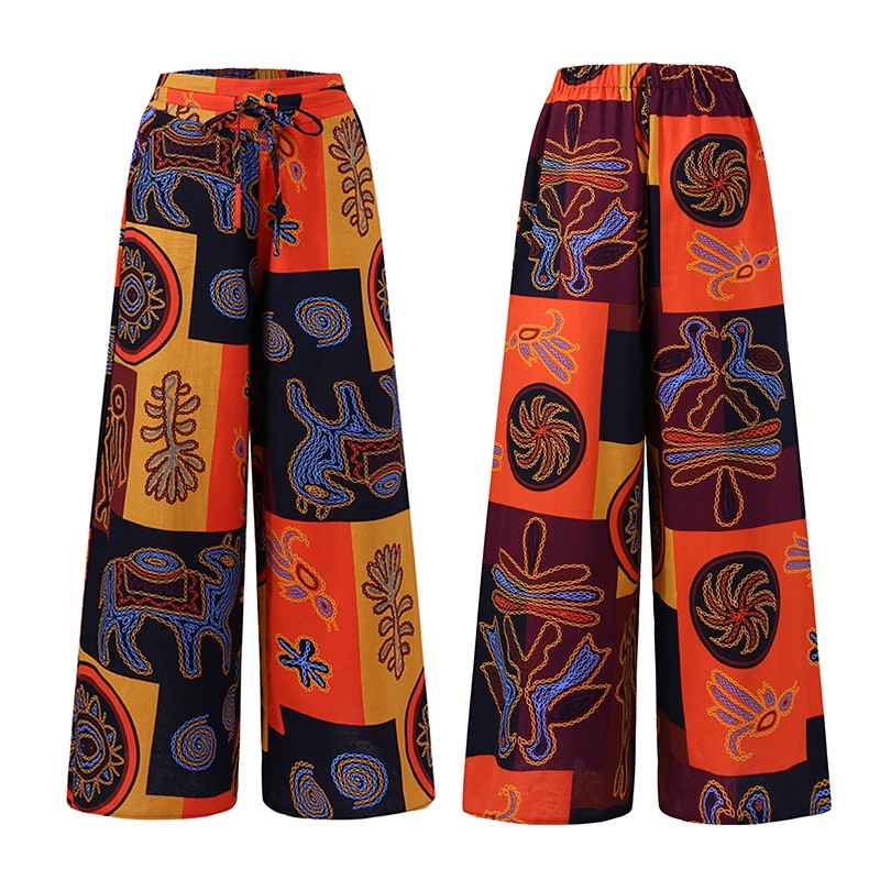 retro square pants, Women's Fashion