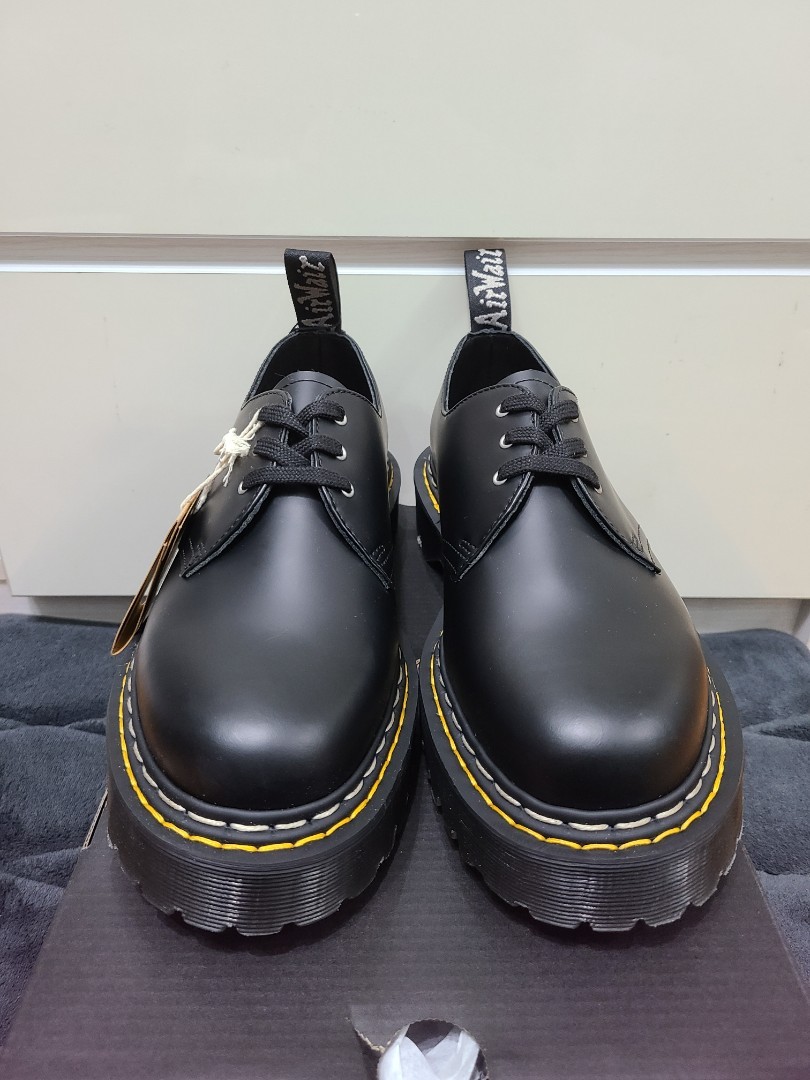 Rick Owens x Dr Martens 1461 Bex Sole Lace Up 低筒皮鞋, 男裝, 鞋