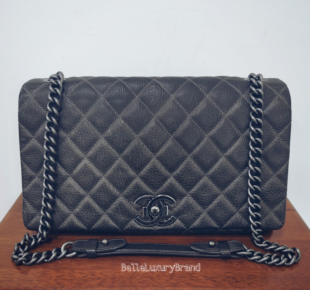 ❗SALE!!! AUTH. CHANEL CITY ROCK 30cm flap, Luxury, Bags & Wallets on  Carousell