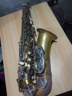 Vintage Brass Saxophone