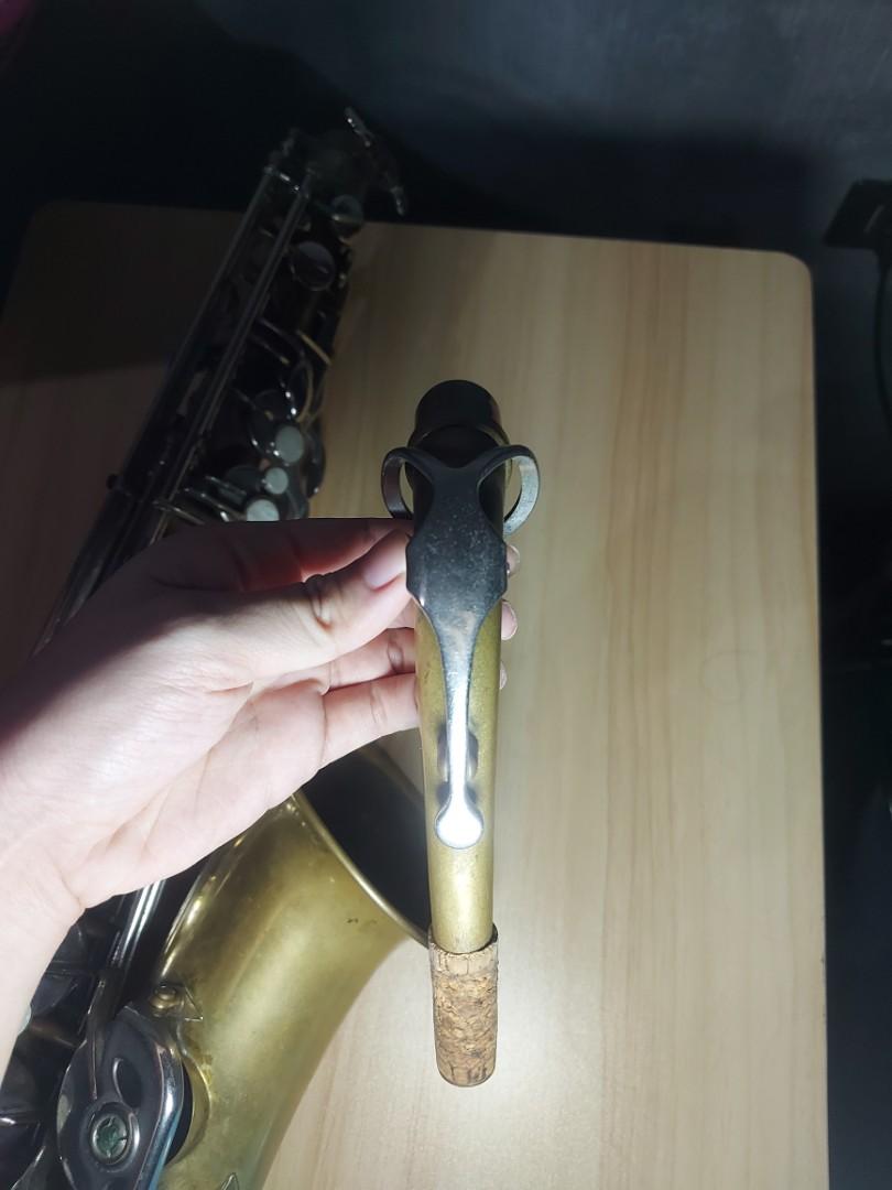 Vintage Brass Saxophone (Category: Musical Instruments) located in Bulacan. Submitted by ms.flo (Listing ID 1085921764, Image 3). Description: - Bought for 19k (2nd hand) - Alto - No brand Selmer copy (brand marking faded) - Serial No. 214450 - Brass material. Not the same with material used in China sax. Almost same material with Selmer Bundy II.