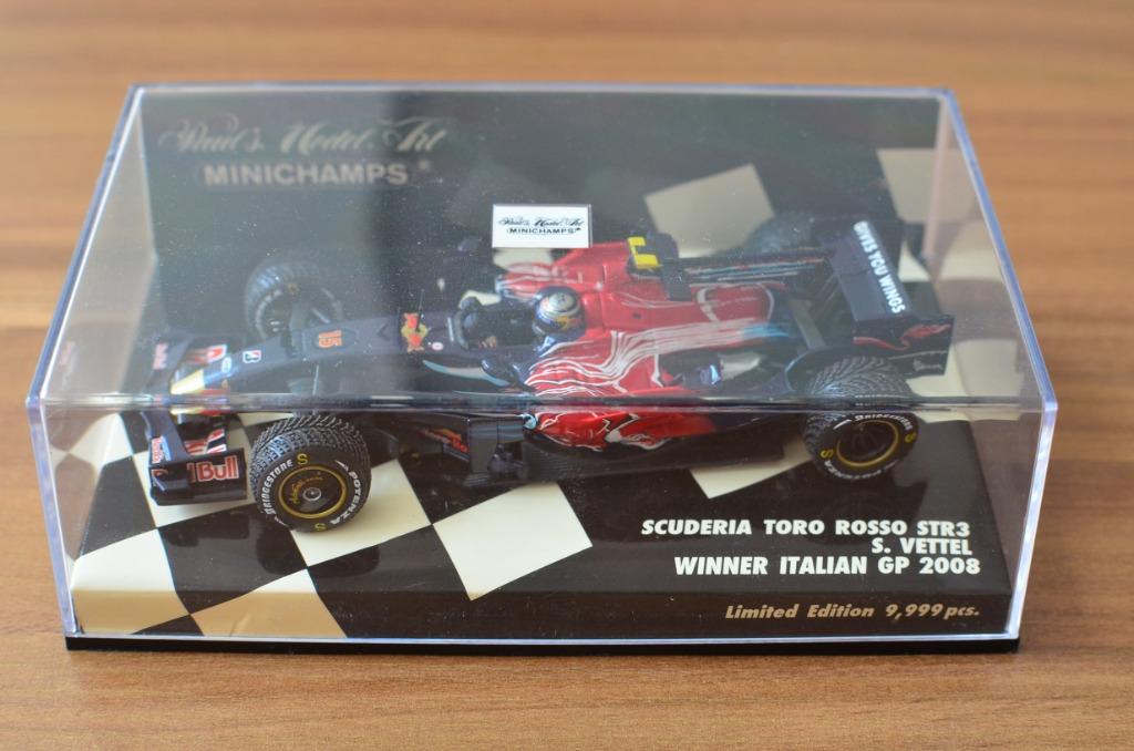 SEBASTIAN VETTEL F1 SCUDERIA TORO ROSSO STR3 WINNER ITALIAN GP 