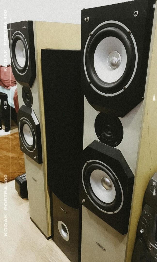 Set Of 5 Speakers National Green Tech Darson Electronics Audio On Carousell