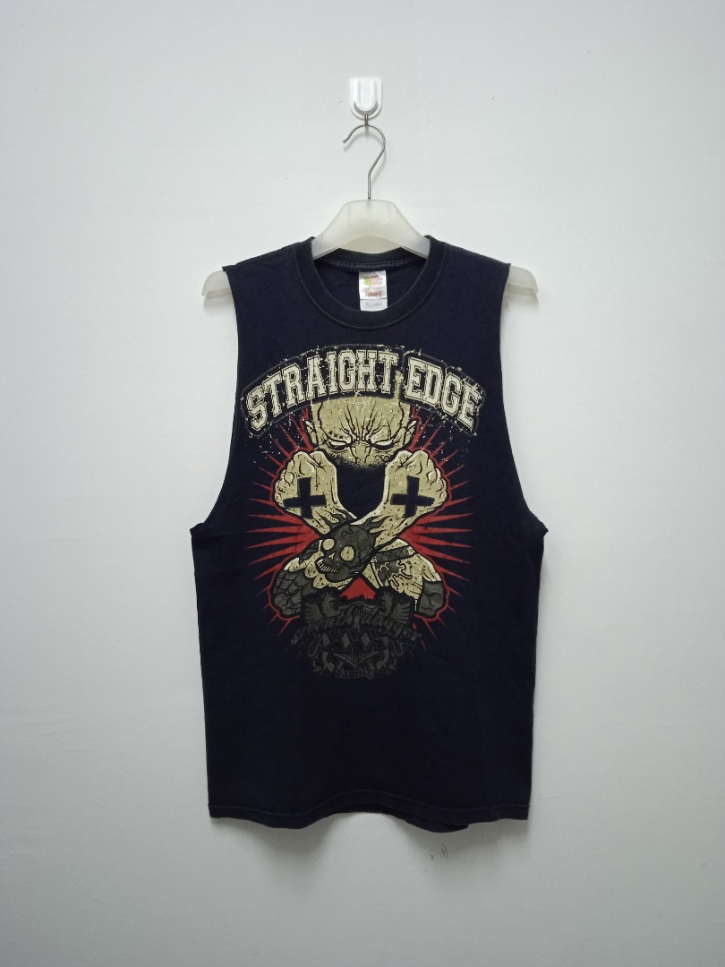 Seventh Dagger Straight Edge Tee, Men's Fashion, Tops & Sets