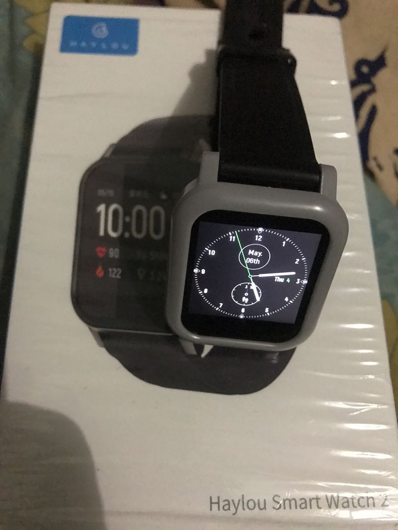 Smartwatch Haylou LS02, Fesyen Pria, Jam Tangan di Carousell