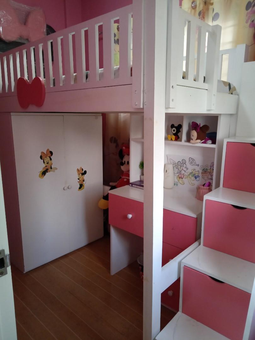 minnie mouse bunk bed