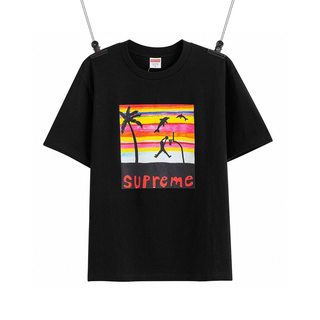 supreme 21ss WEEK8 tee 顏色：黑、白尺碼：S / M / L / XL, 男裝