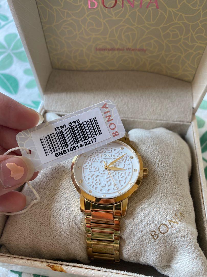 Bonia swarovski top watch price