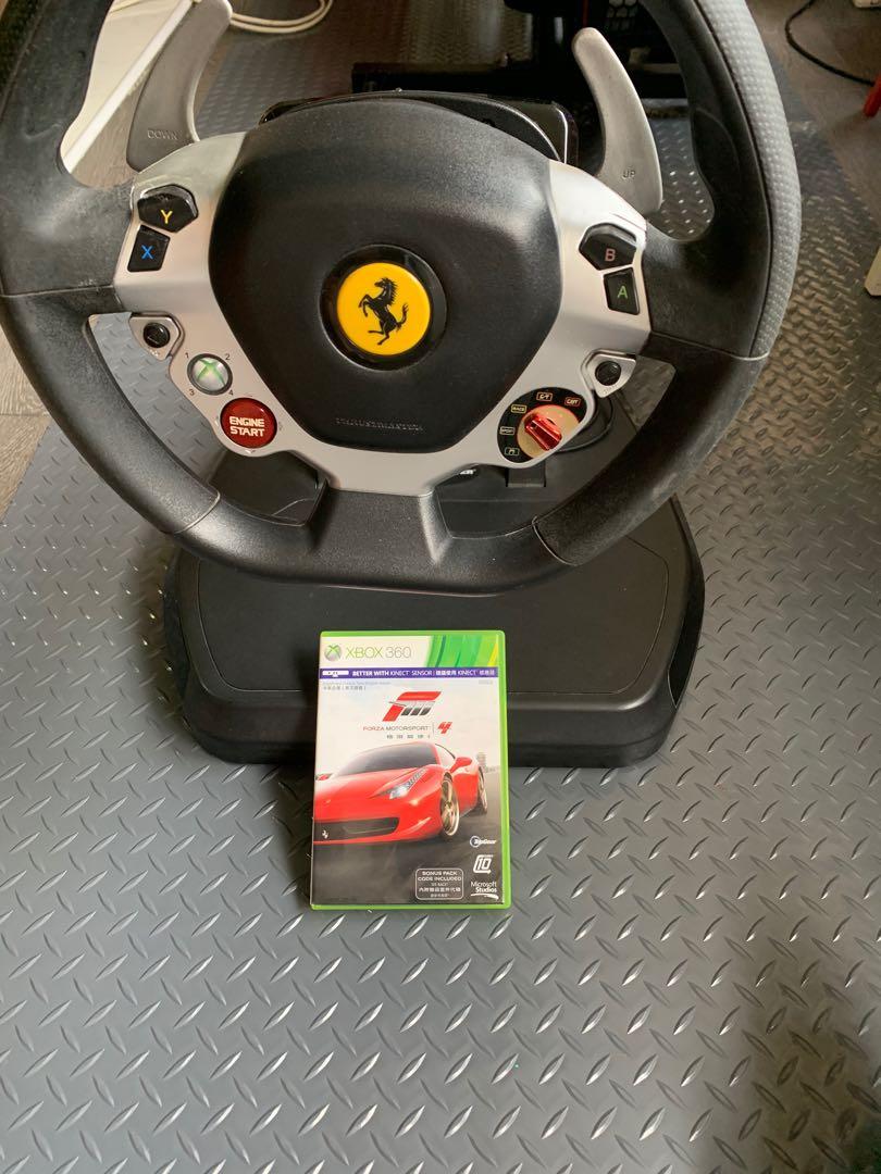 Collega Haarzelf Zichtbaar Thrustmaster Ferrari Vibration GT Cockpit 458 Italia Edition. XBOX 360  only, Video Gaming, Gaming Accessories, Controllers on Carousell