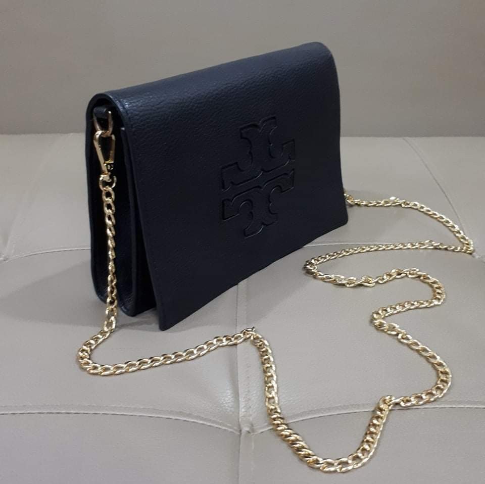 Tory Burch Chain Sling Bag, Luxury, Bags & Wallets on Carousell
