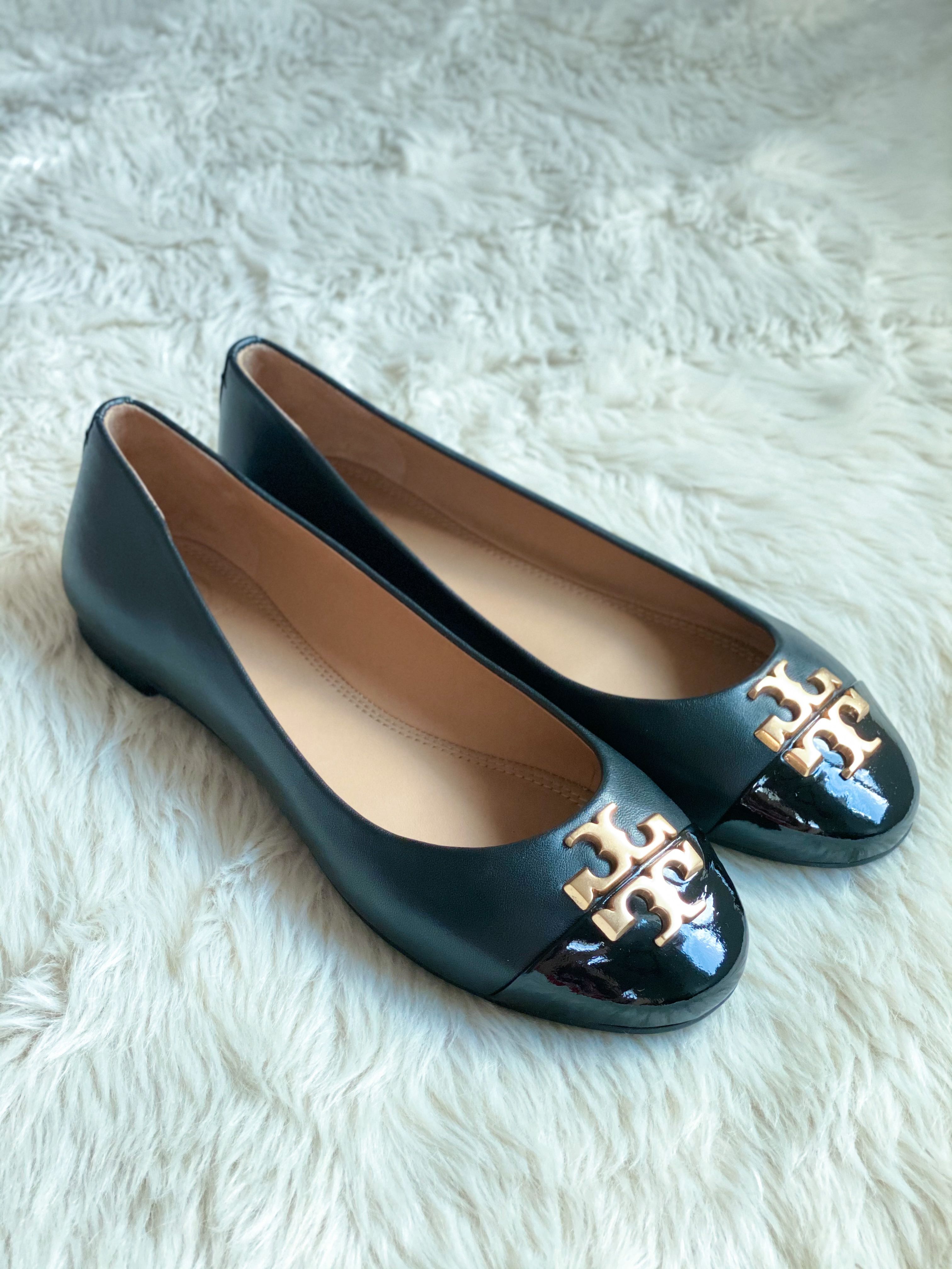 Tory Burch Everly Ballet Flats Luxury Sneakers Footwear on
