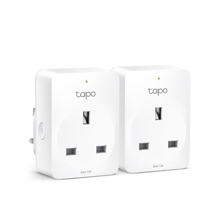Tp Link Tapo P100 Mini Smart Wifi Plug Socket 2 Pack Remote Control Tplink Tv Home Appliances Electrical Adaptors Sockets On Carousell