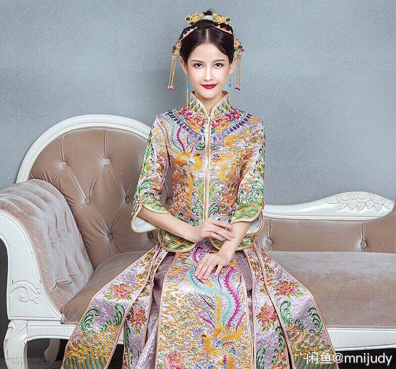 Chinese wedding hotsell dress color