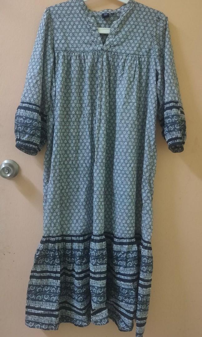 Uniqlo X Anna Sui Black Dress Women S Fashion Clothes Dresses On Carousell