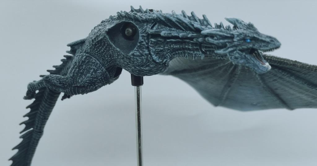 Mcfarlane toys game of sale thrones viserion ice dragon