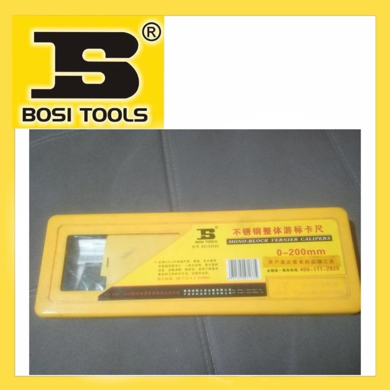 Vernier calipers (Category: Construction Tools & Equipment) located in Manila. Submitted by tina.sales (Listing ID 1085935052, Image 1). Description: Vernier calipers Brand;Bosi Model;0-200mm Price;2,053 BOSI TOOLS Product For other product inquiries pls contact us. Globe: 0 9 4 5 6 5 3 6 1 6 2 Smart: 0 9 6 8 3 8 0 2 3 2 0 Landline: 8 5 5 7 6 6 1 6.