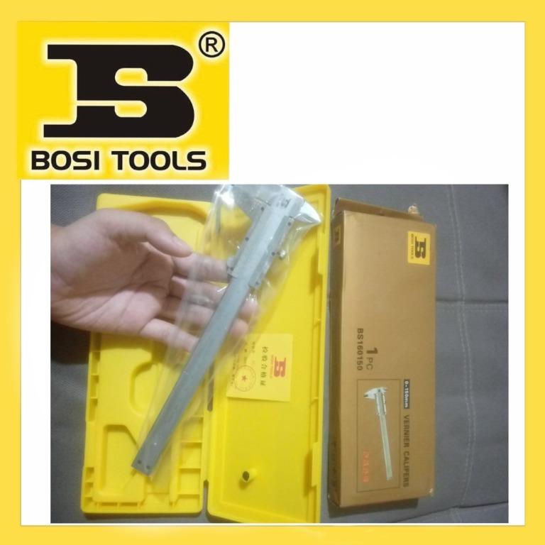 Verniers calipers (Category: Construction Tools & Equipment) located in Manila. Submitted by tina.sales (Listing ID 1085927872, Image 1). Description: Verniers calipers Brand;Bosi Model;0-150mm Price;834 BOSI TOOLS Product For other product inquiries pls contact us. Globe: 0 9 4 5 6 5 3 6 1 6 2 Smart: 0 9 6 8 3 8 0 2 3 2 0 Landline: 8 5 5 7 6 6 1 6.