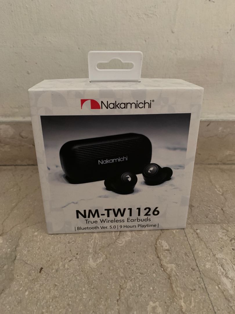 Nakamichi wireless earbuds on sale tw1126 review