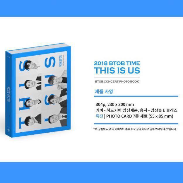 WTB] BTOB This Is Us Concert Photobook, Hobbies & Toys