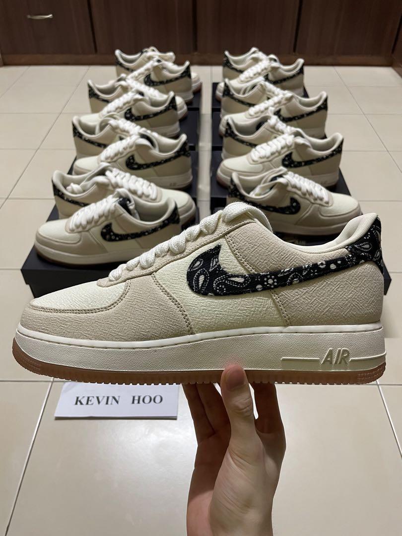 WTS AIR FORCE 1 PAISLEY SWOOSH, Men's Fashion, Footwear, Sneakers on  Carousell
