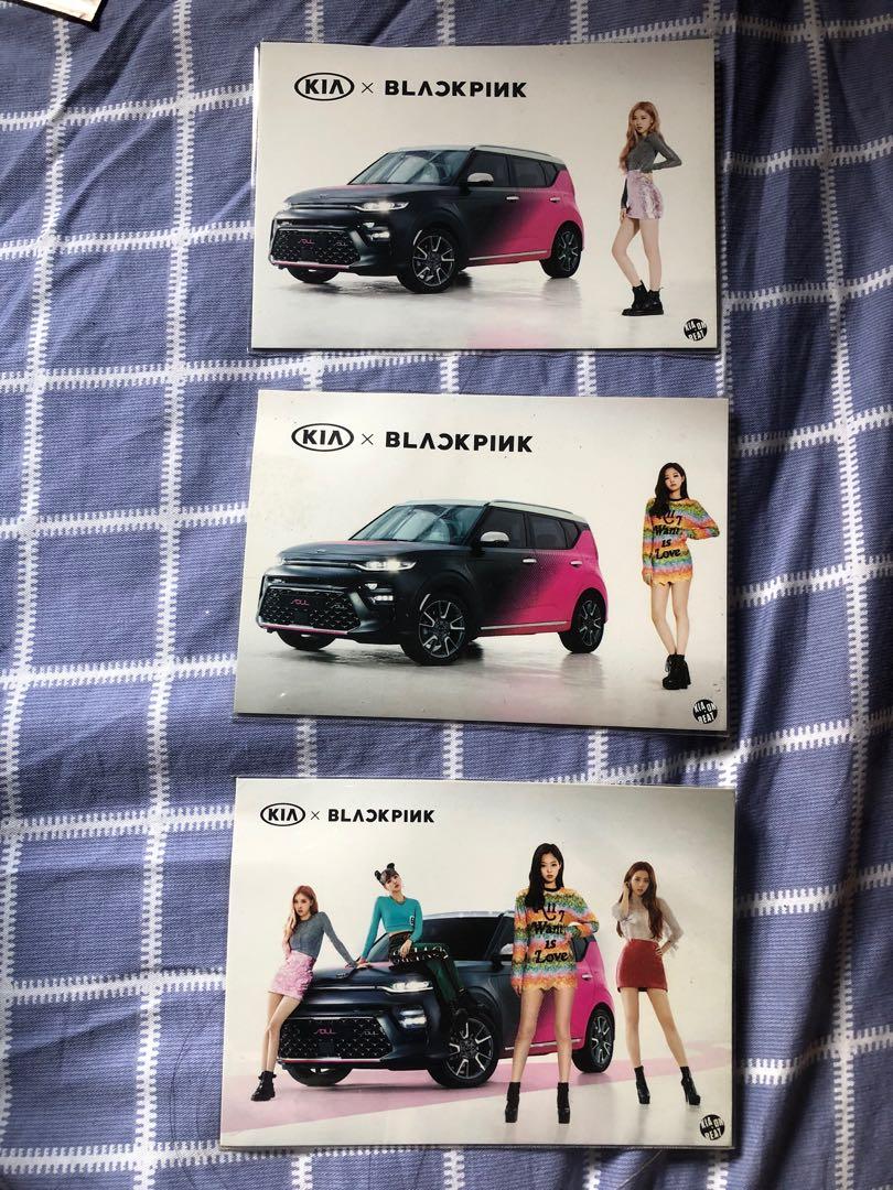 WTS Blackpink KIA postcard