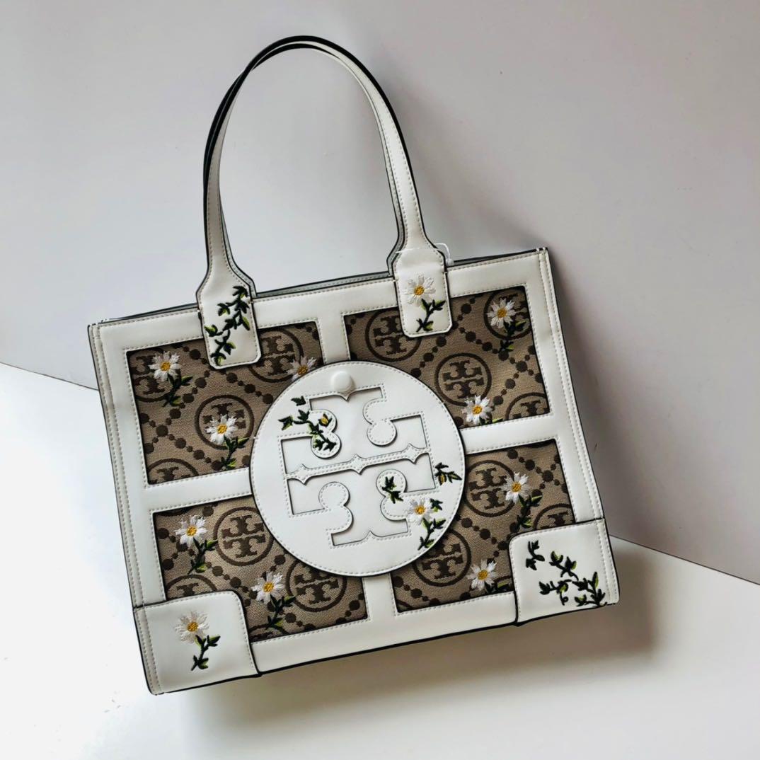 ella embroidered tote