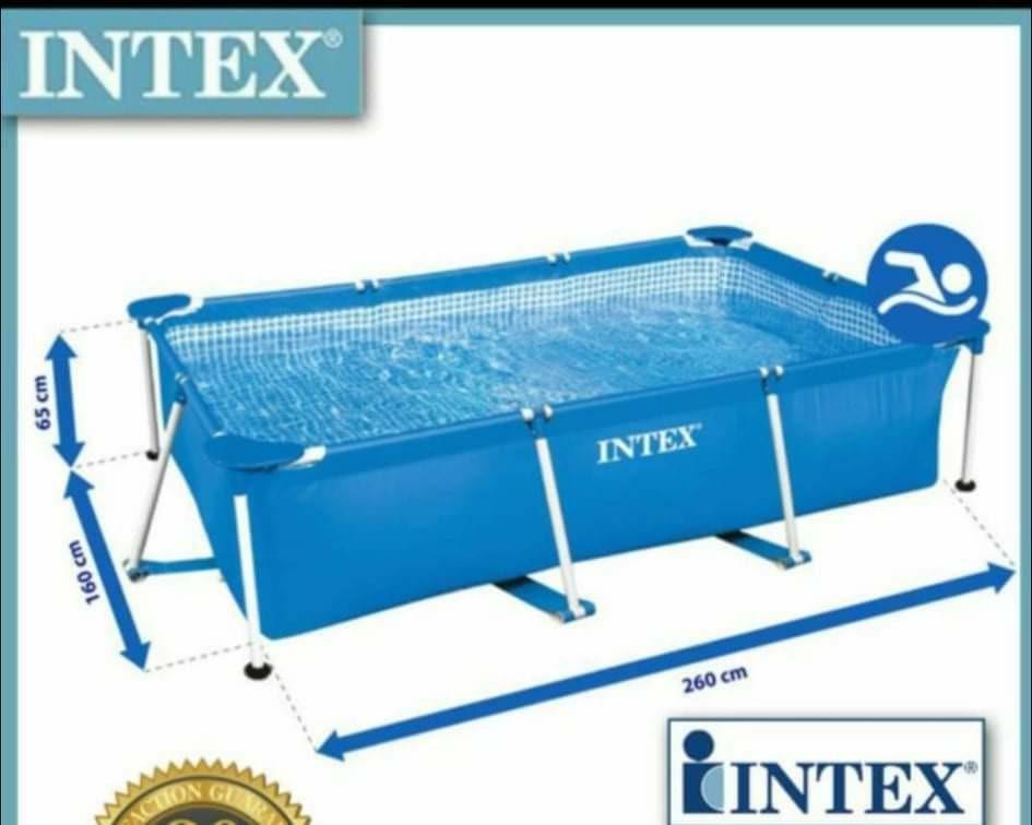 2.6M INTEX SWIMMING POOL RECTANGULAR SET❗ (Category: Outdoor Furniture) located in Manila. Submitted by ojmerch.onestopeshop (Listing ID 1086165581, Image 1). Description: 2.6M INTEX SWIMMING POOL RECTANGULAR SET❗ WE ACCEPT COD. SAME DAY DELIVERY!.