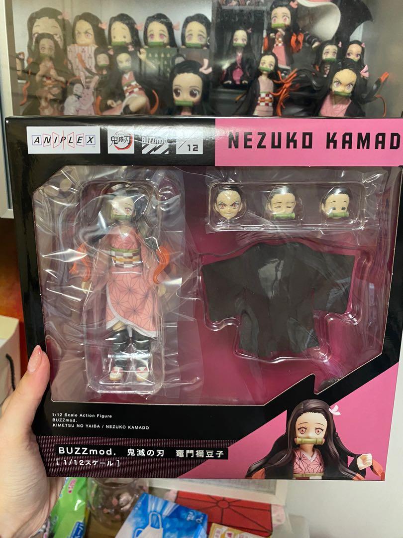全新未開aniplex Buzzmod 鬼滅之刃襧豆子可動figma 1 12 玩具 遊戲類 玩具 Carousell
