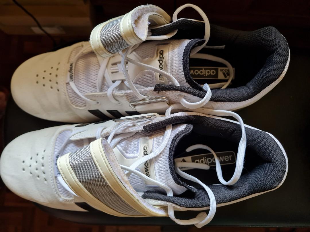 Adidas weightlifting deals shoes old