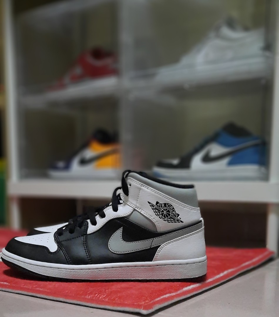 white shadow jordan 1 mid