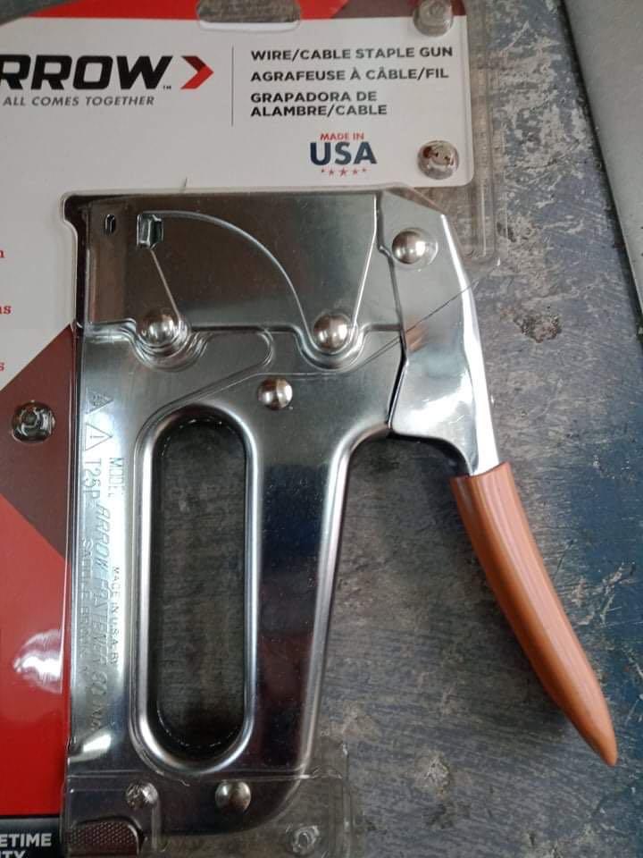 Arrow Gun Tacker T25 (Category: Construction Tools & Equipment) located in Manila. Submitted by joeyroque09 (Listing ID 239255945, Image 1). Description: Gun Tacker Brand: Arrow Model: T25 Professional Heavy Duty Made in USA Best for hand bills and political campaign materials. = 2000 Call us for more info..