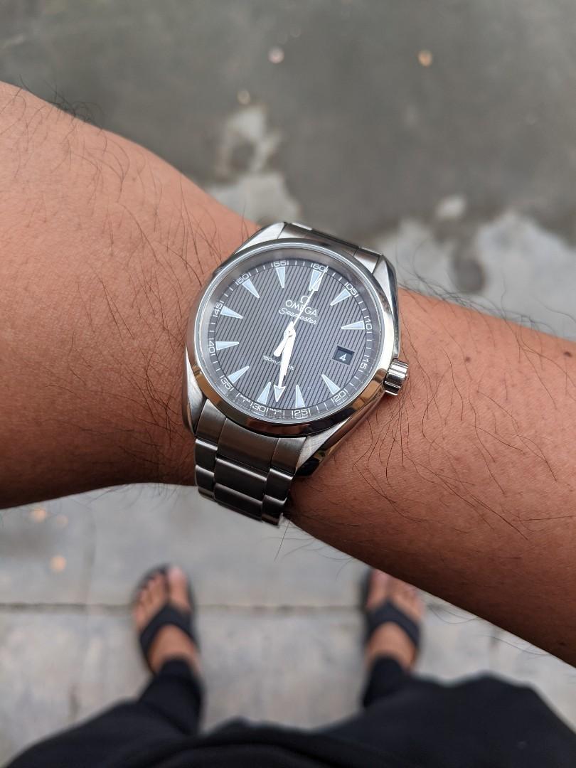 Authentic Omega Seamaster Aqua Terra 150M Quartz Luxury Watches