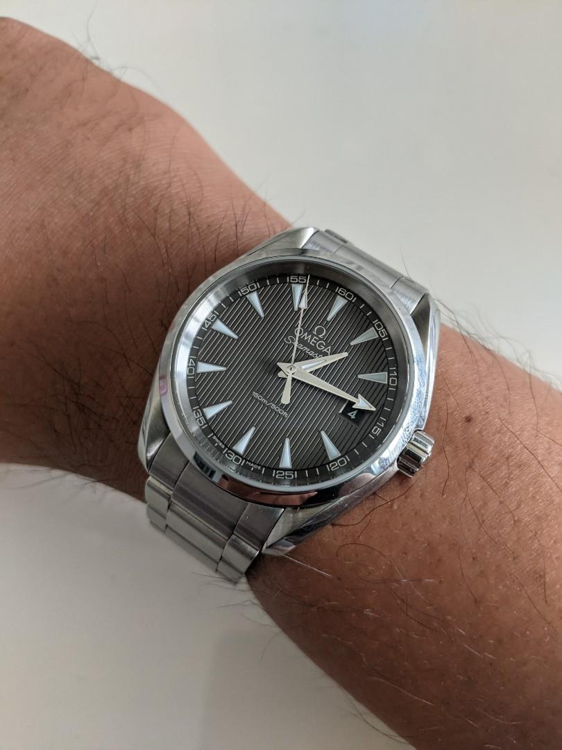 Authentic Omega Seamaster Aqua Terra 150M Quartz Luxury Watches