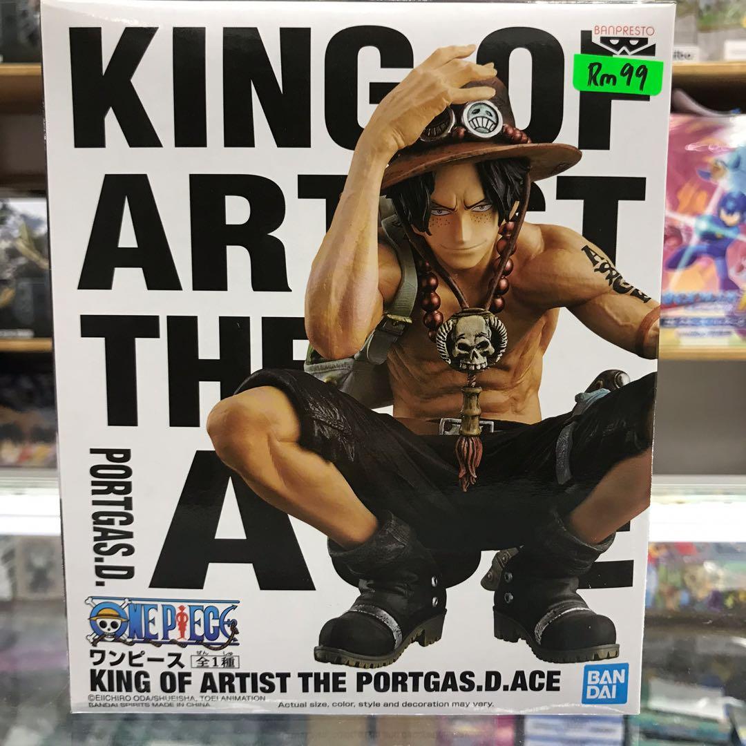 Banpresto One Piece King Of Artist Portgas D Ace Toys Games Action Figures Collectibles On Carousell