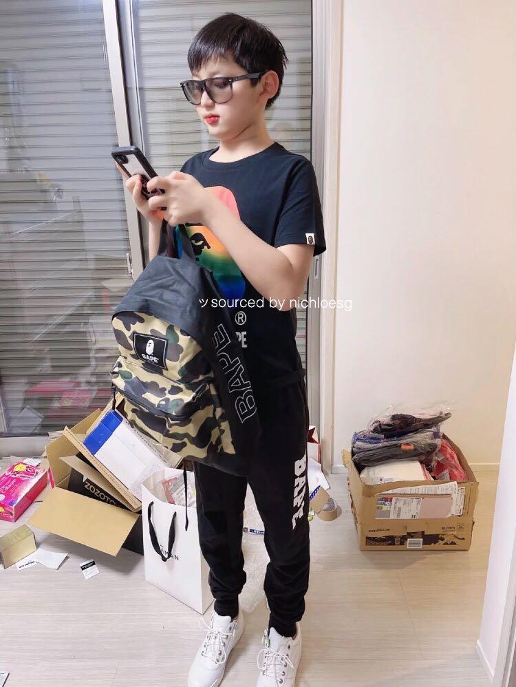 Bape E Mook A Bathing Ape Summer Collection 21 Men S Fashion Bags Backpacks On Carousell