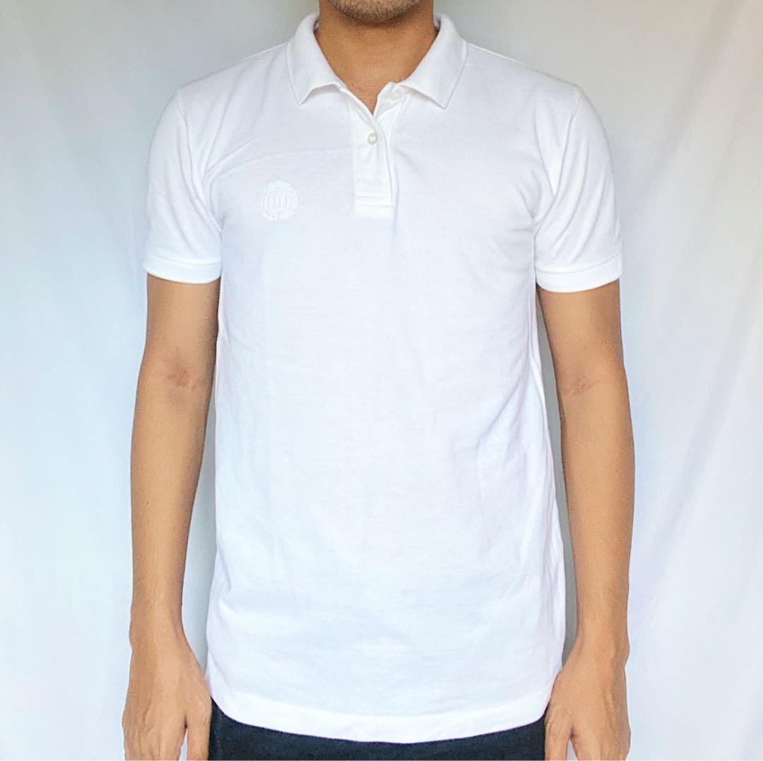 Bench White Polo Shirt