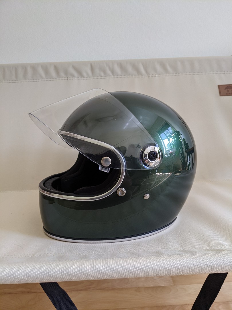 Biltwell Gringo S ECE DOT Metallic Sierra Green Motorcycles