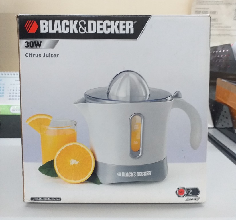 Black & Decker Citrus Juicer CJ650 Smoothies, Beverages Electric (S3C)