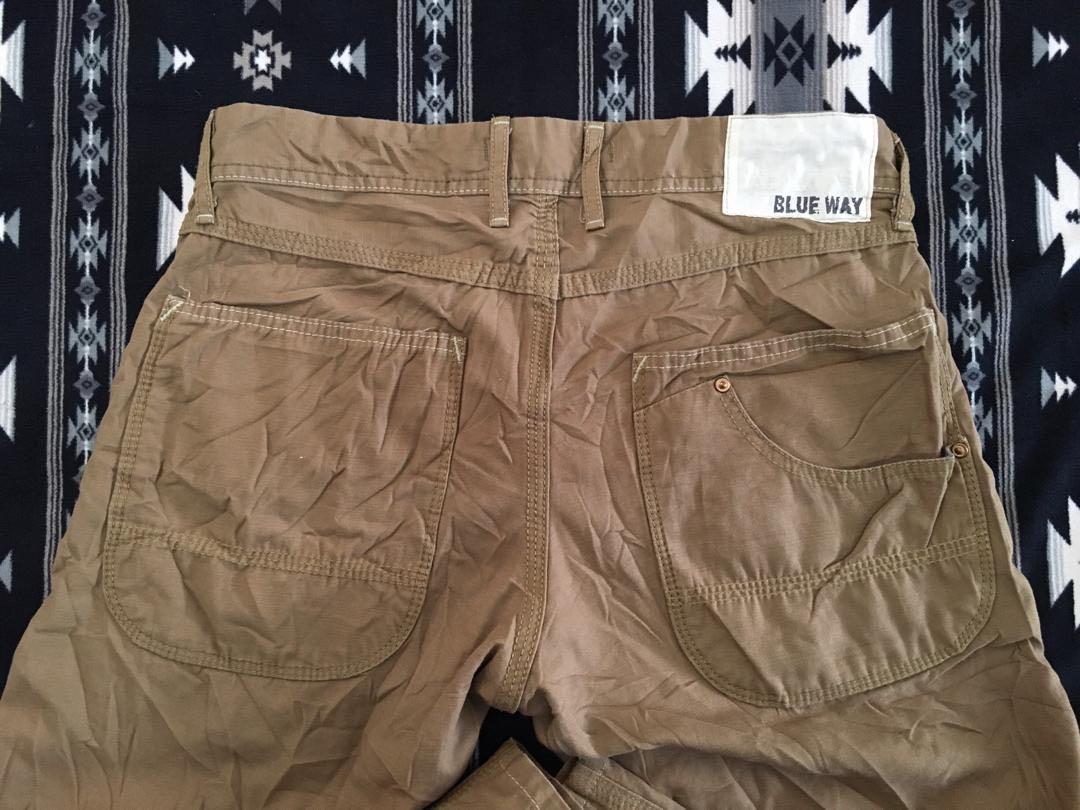BLUE WAY JAPAN, Men's Fashion, Bottoms, Jeans on Carousell