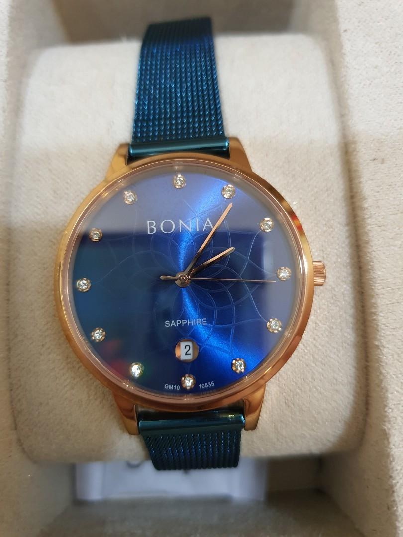 Bonia Sapphire Crystal Watch Women s Fashion Watches Accessories Watches on Carousell