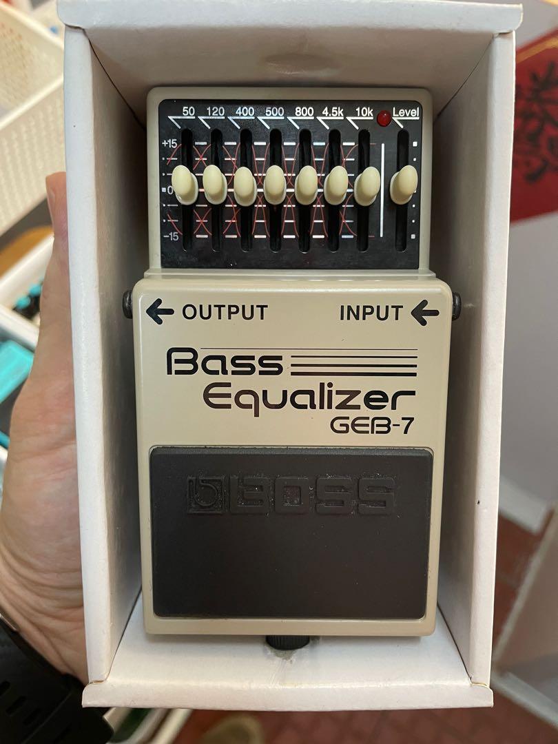 Boss Bass Equalizer GEB-7, 興趣及遊戲, 音樂、樂器& 配件, 樂器