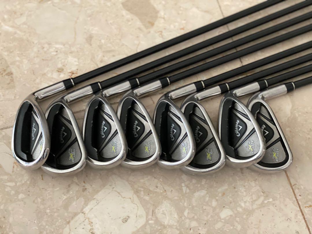 Callaway x2 hot iron set on sale