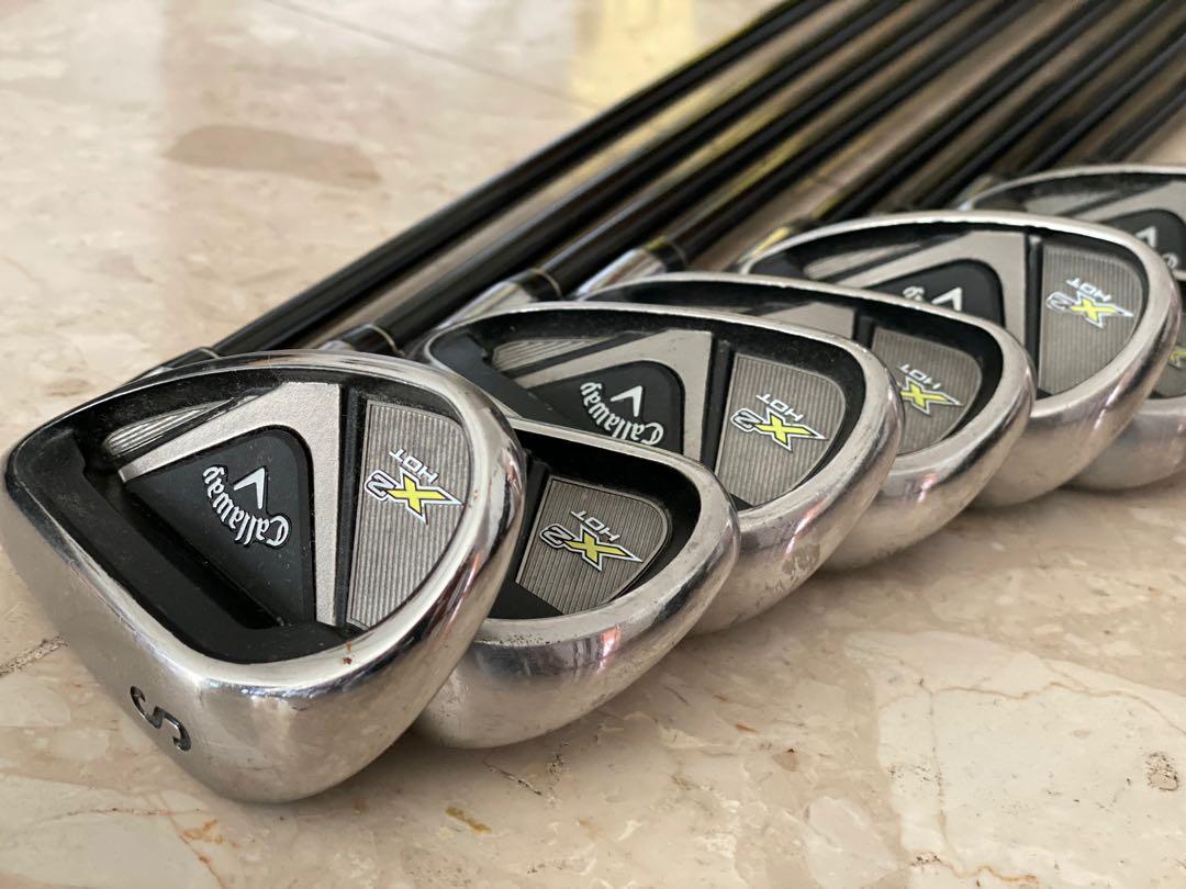 Callaway x2 hot irons for sale deals