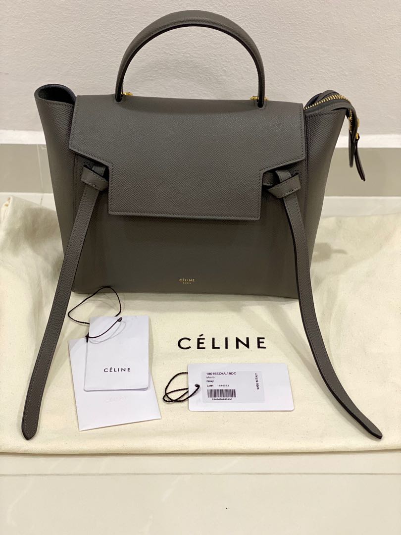 Celine belt bag (micro), Luxury, Bags & Wallets on Carousell