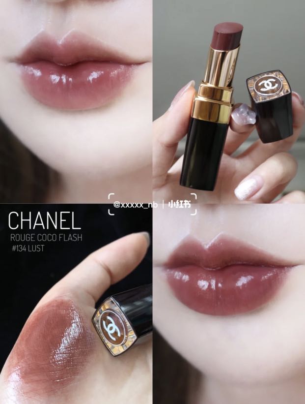 Chanel 134 Lust Rouge Coco Flash